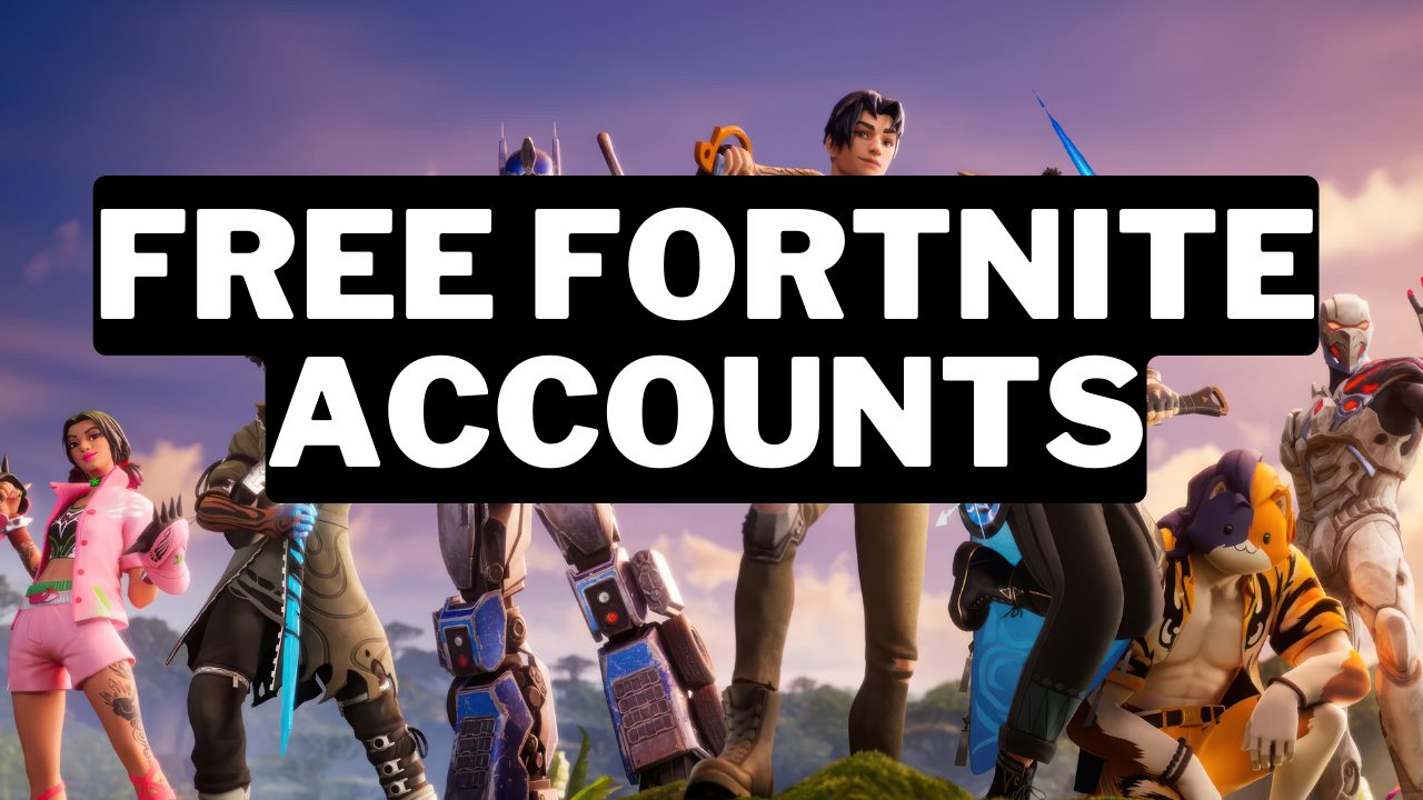 1000 Free Fortnite Accounts Email Password 2024