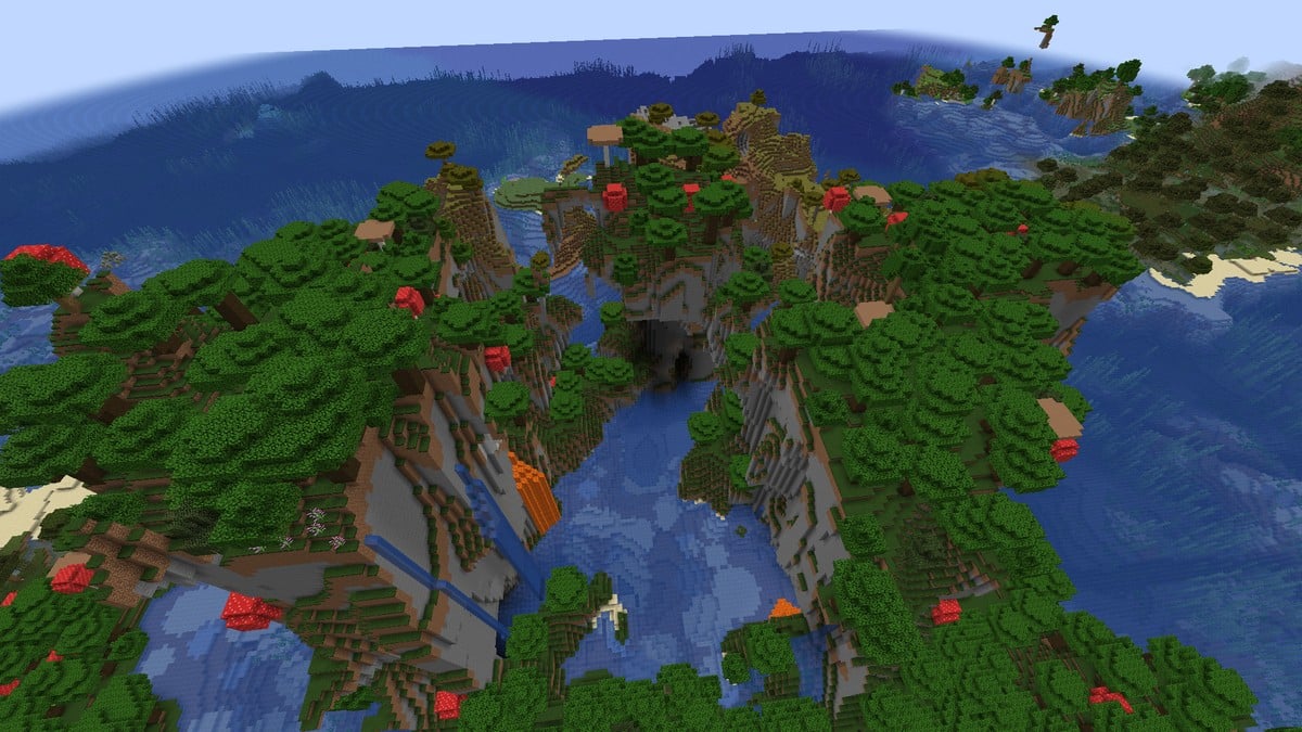 20 Best Minecraft Island Seeds In 2024 Cliffside Island