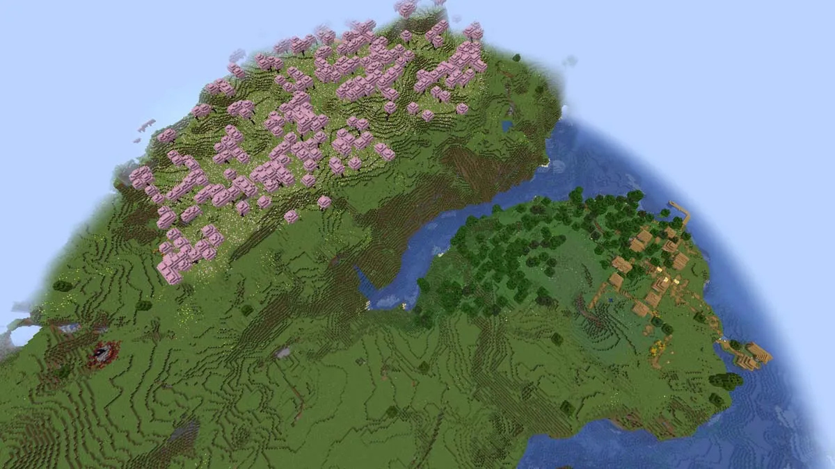 30 Best Cherry Blossom Seeds In Minecraft 2024 Large Cherry Forest