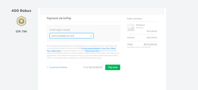 How to Buy 80 Robux on PC