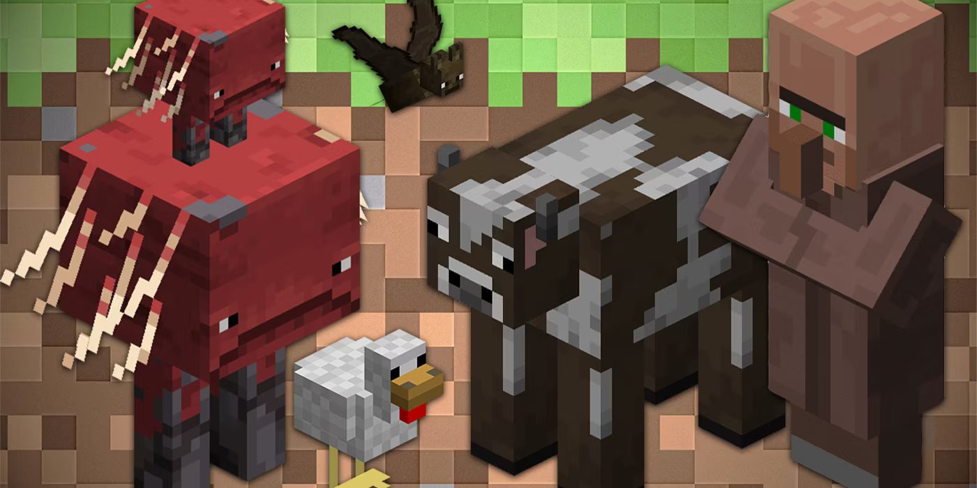 Minecraft Mobs Complete List 2024