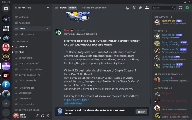 10 Best Fortnite Discord Servers 2024 Tk Fortnite