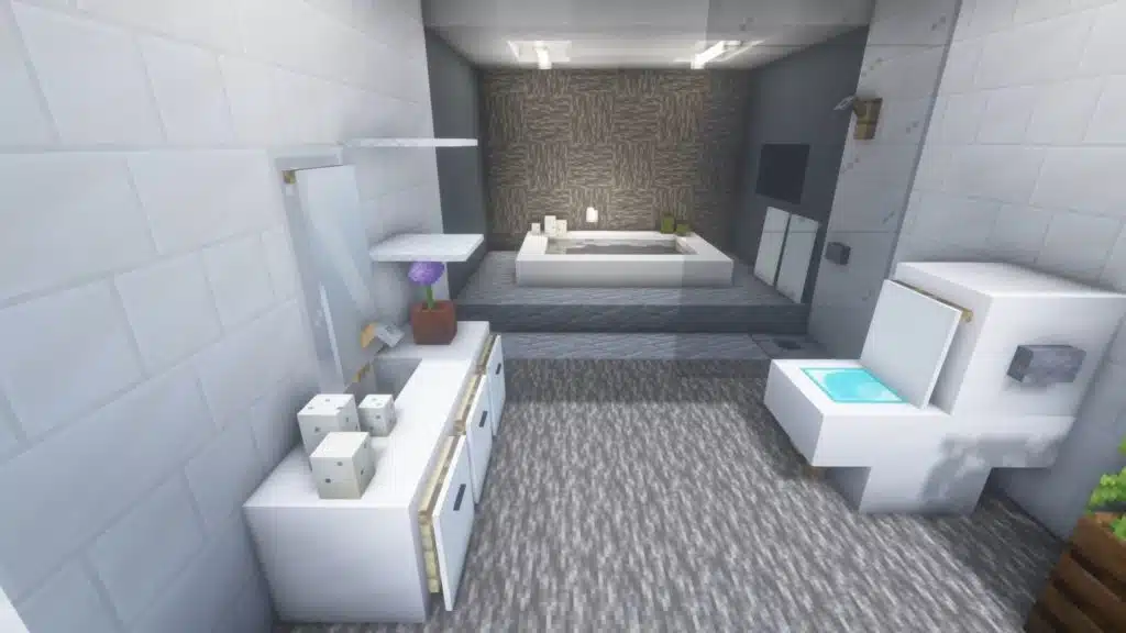 20 Best Minecraft Interior Designs Ideas 2024 Bathroom Interior
