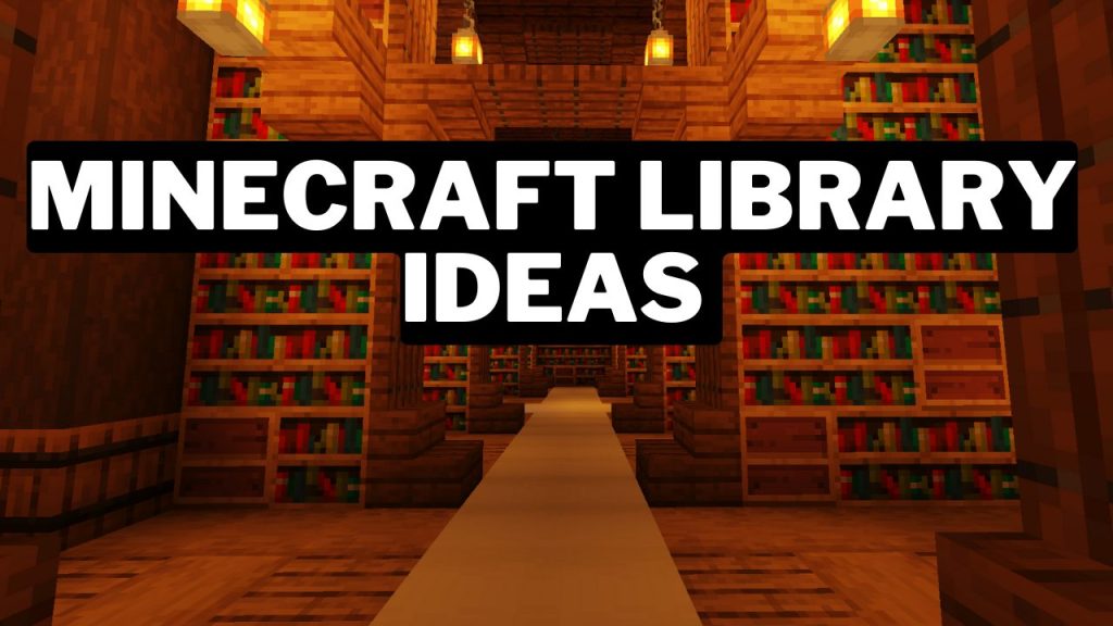 Minecraft Inspiration Builds Library 20+ Best Minecraft Library designs Ideas (2024)