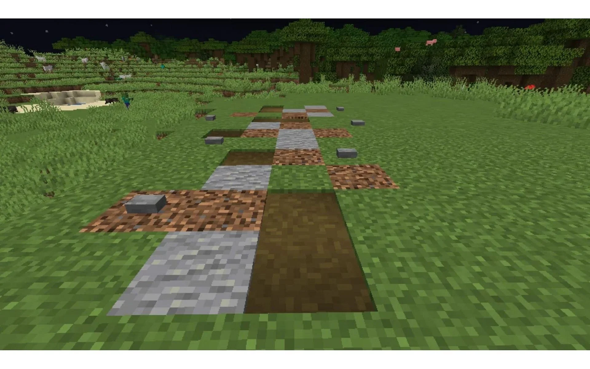 20 Best Minecraft Path Designs 2024 Cobblestone And Gravel Path