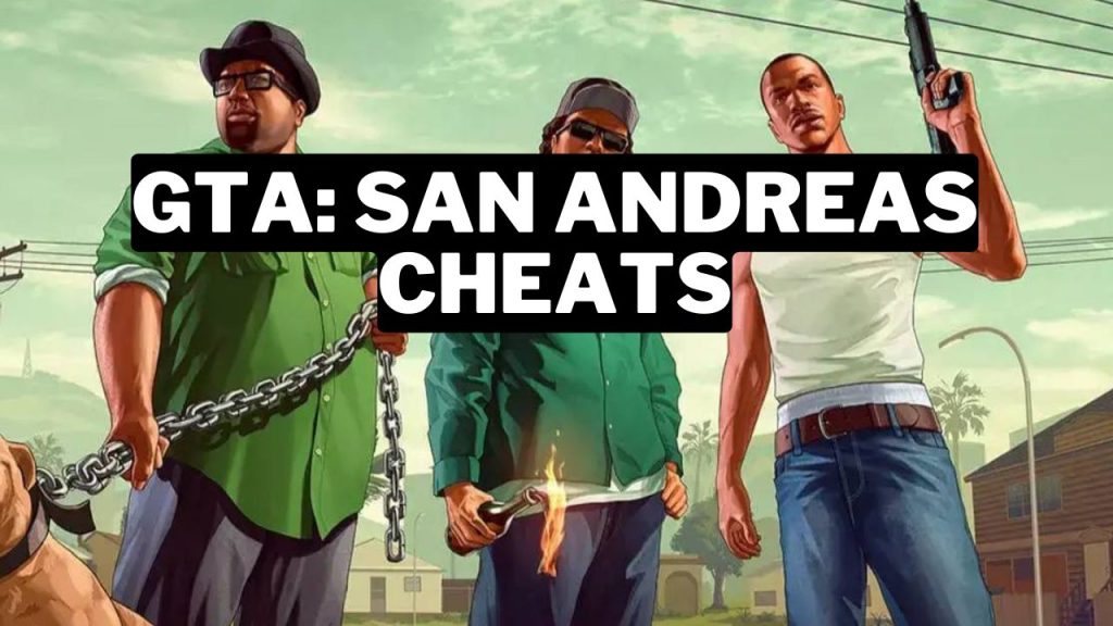 GTA San Andreas Cheats PS2