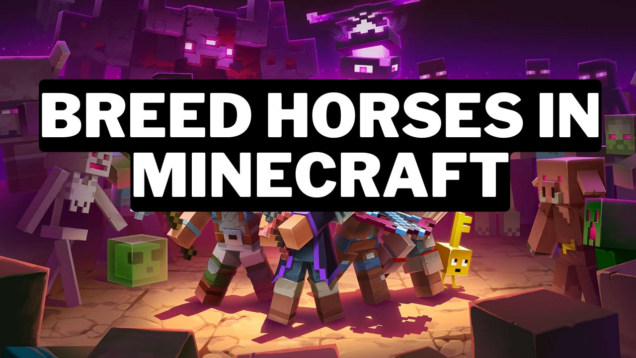How To Breed Horses In Minecraft (2024) Gamerode