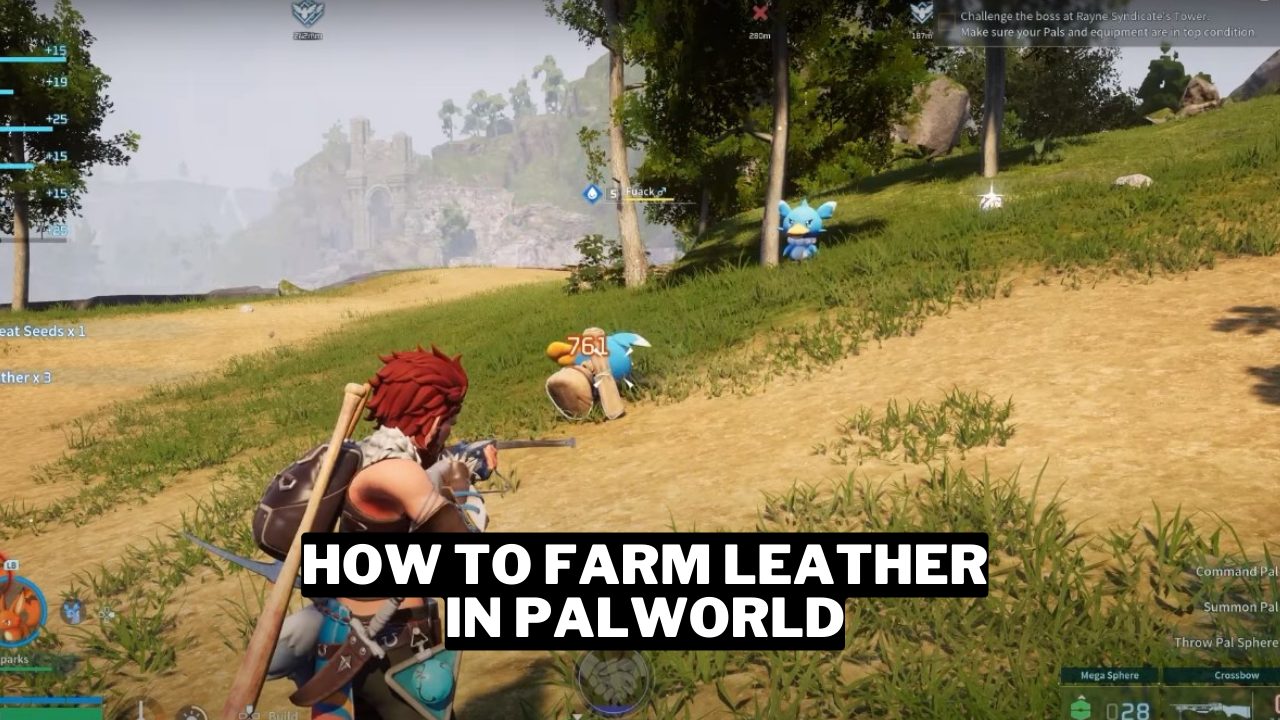 Where To Get Leather In Palworld & How To Farm Leather Gamerode