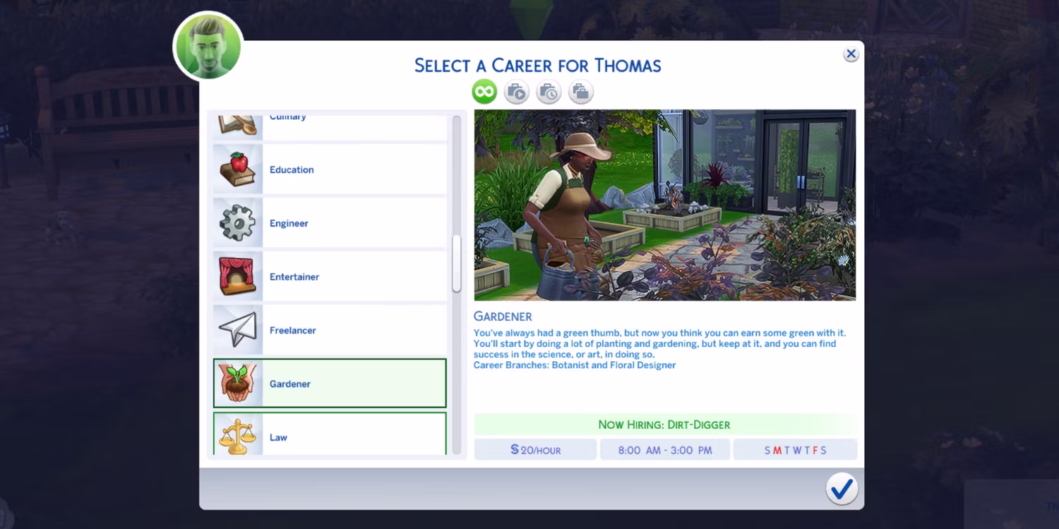 19 Highest Paying Careers In The Sims 4 Botanist
