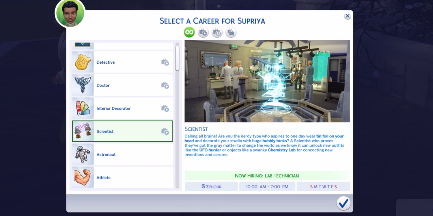 19 Highest Paying Careers In The Sims 4 Scientist