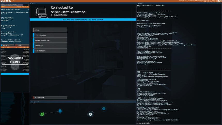 30 Best Hacking Games 2024 30 Best Hacking Games 2024 Hacknet 860x483 