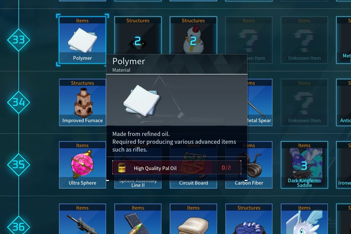 How To Get Polymer In Palword