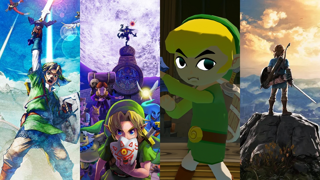All Legend Of Zelda Games In Order