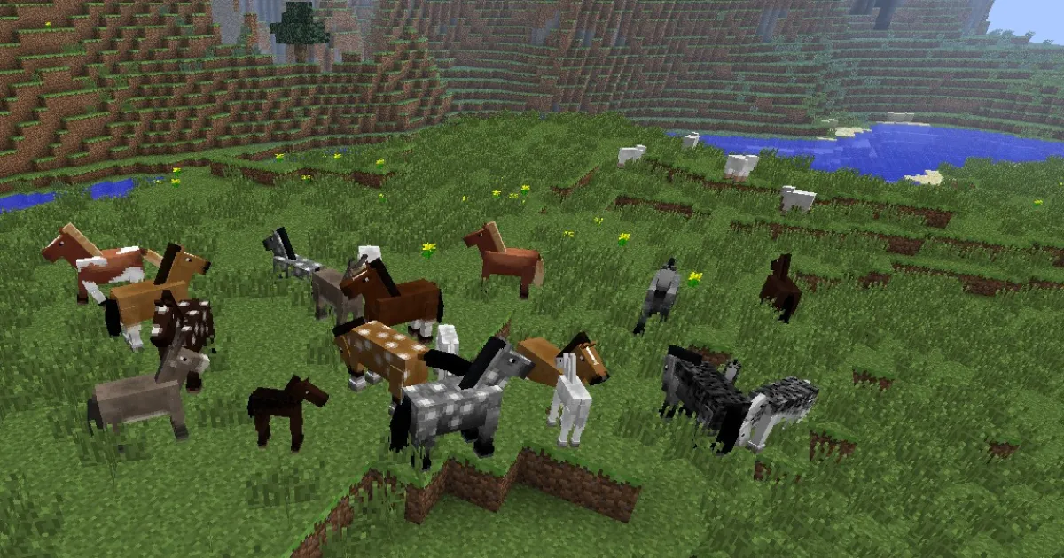 How To Tame A Horse In Minecraft Types