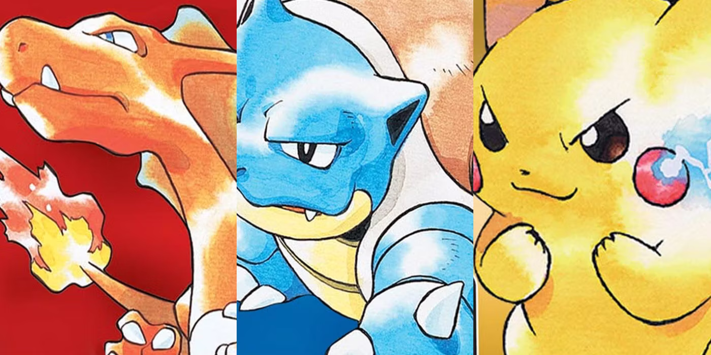 Pokemon Games In Order Red Blue And Yellow