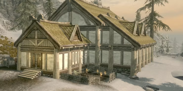 The 30 Best Player Houses In Skyrim Heljarchen Hall